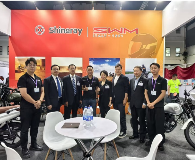 1xBET出海，，，闪灼西非 ——SHINERAY和SWM双品牌在尼日利亚展会高调亮相